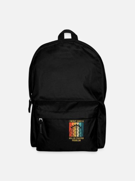 Freizeitpark Design für einen Freizeitpark Experte - Rucksack - Schwarz