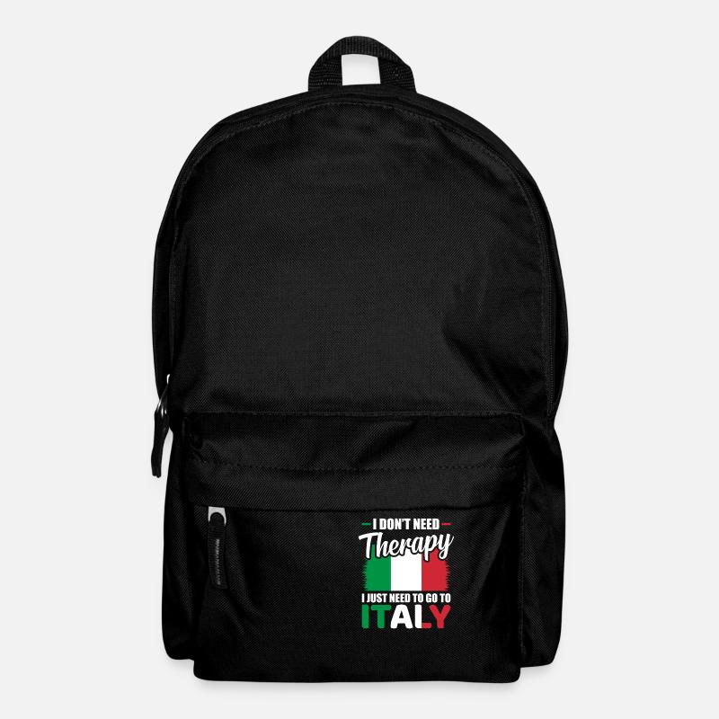 Italien - Rucksack - Schwarz