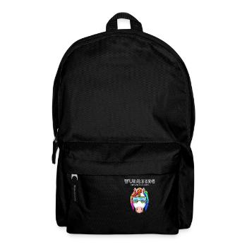Wurmberg Niedersachsen Snowboard Ski Einhorn - Rucksack - Schwarz - Vorne