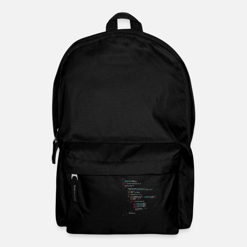 Code d’humour programmeur - pour les développeurs de logiciels - Sac à dos - noir