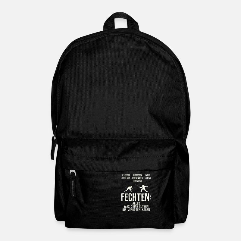 Fechten Fechten - Rucksack - Schwarz