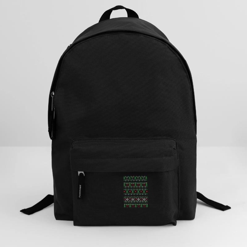 Ornament Pullover hässlicher Pullover Rucksack