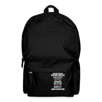 Si Pas Du Manga Jeux Video Cadeau Ado Console - Sac à dos - noir - Devant