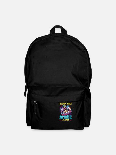 Nur ein Junge der Anime & Ramen liebt - Rucksack - Schwarz