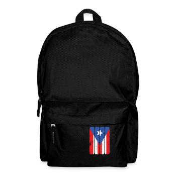 Drapeau de Porto Rico Drapeau de Porto Rico - Sac à dos - noir - Devant