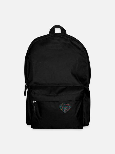 WCS Dance West Coast Swing Dance Heart Cadeau - Sac à dos - noir