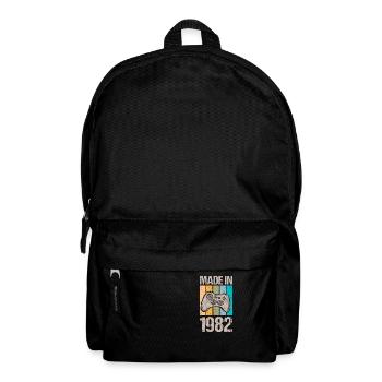 Geburtstag 1982 82 Gaming Retro Jahrgang Geschenk - Rucksack - Schwarz - Vorne