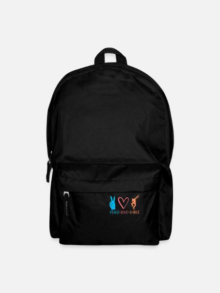 Tanzen Tänzer Geschenk - Rucksack - Schwarz