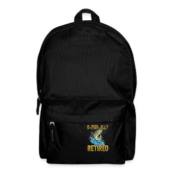 Drôle de pêche O-Fish-Ally Pêcheurs à la retraite - Sac à dos - noir - Devant