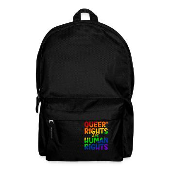 Queer Rights are Human Rights - Rucksack - Schwarz - Vorne