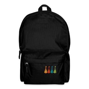 Ukulelen Vitage - Rucksack - Schwarz - Vorne