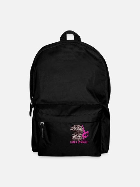 Ich Bin Ein Turner Gymnastik Gymnastik - Rucksack - Schwarz