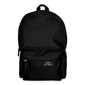 Nicht mehr mein Problem Ruhestand Rentner - Rucksack - Schwarz - Vorne