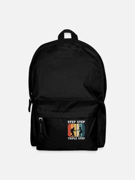 Step Step Triple Step Zitat für Ihren Lindy Hop - Rucksack - Schwarz