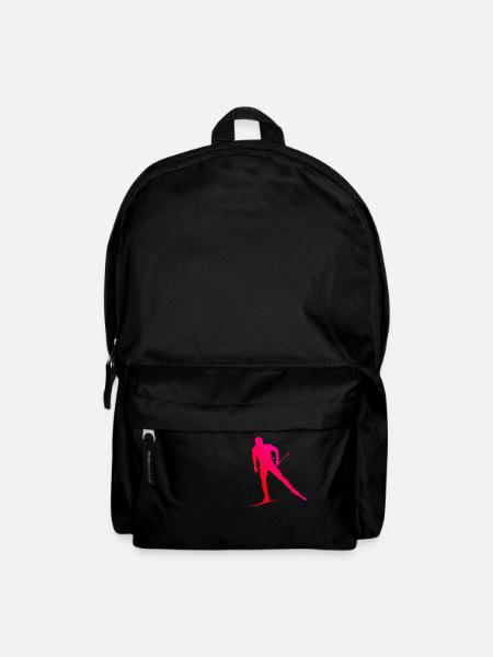 Ski de fond Classic Ski de fond masculin Ski de fond Féminin - Sac à dos - noir
