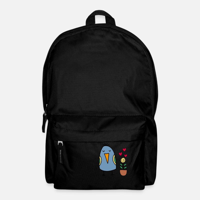 Frühling - Rucksack - Schwarz