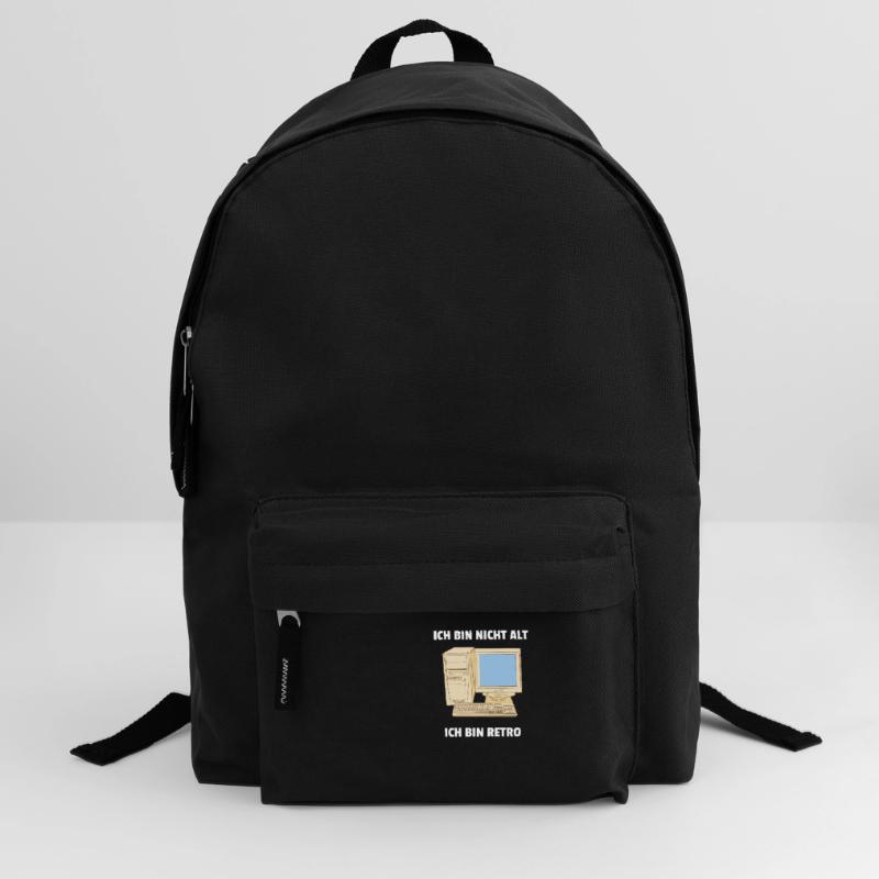 Ich bin nicht alt ich bin Retro Computer PC IT Rucksack