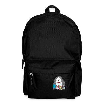 Poodle Scientist - Backpack - black - Front