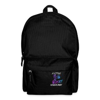 Dirt Bike - Dirt Never Hurt - Motocross Dirt Bike - Rucksack - Schwarz - Vorne