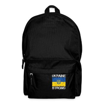Ukraine Strong - Backpack - black - Front