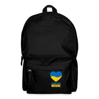 Stand avec Ukraine Vintage Ukraine Flag - Sac à dos - noir - Devant