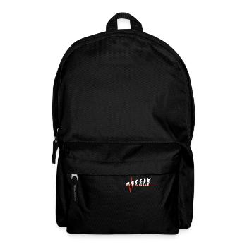 E-Guitar Heartbeat - EVOLUTION OF E-GUITAR - Rucksack - Schwarz - Vorne