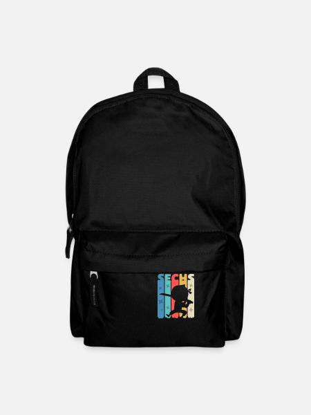 Ninja 6 Sechster Geburtstag 6 Jahre - Rucksack - Schwarz