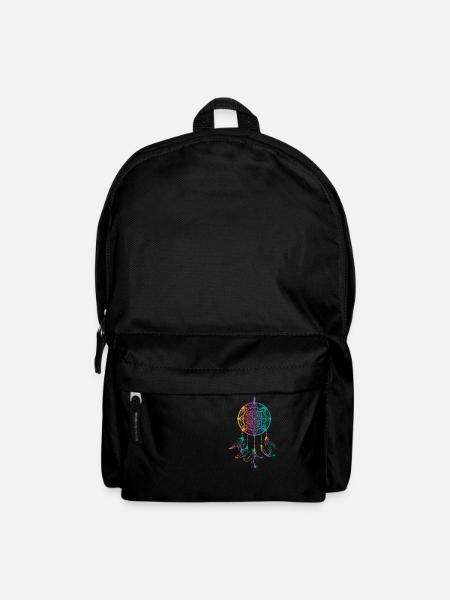 Dreamcatcher Dream Catcher Fashion pour femmes - Sac à dos - noir