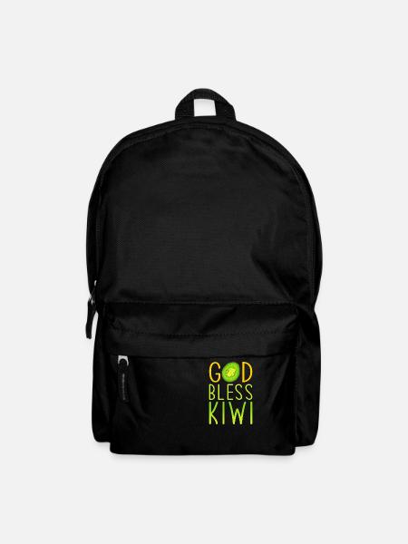 Kiwi Liebe Spruch - Rucksack - Schwarz