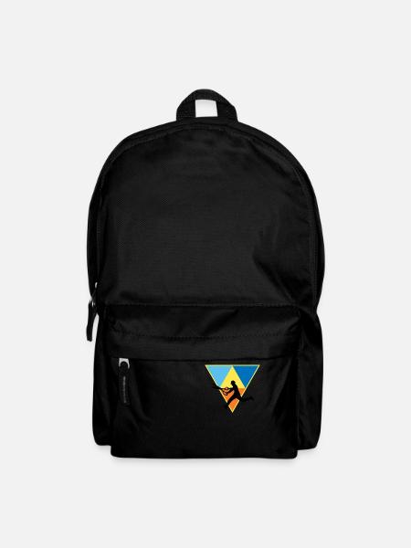 Distressed Editor - Rucksack - Schwarz