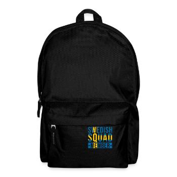 Membre de l’équipe suédoise - Sac à dos - noir - Devant