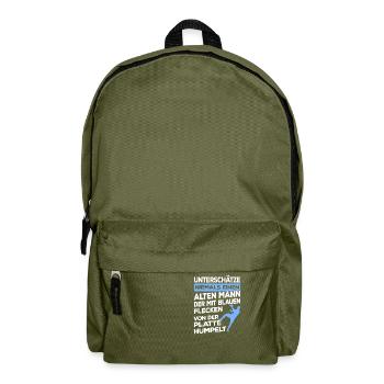 Herren Handballspieler Handballer Handball Trainer - Rucksack - Olivgrün - Vorne