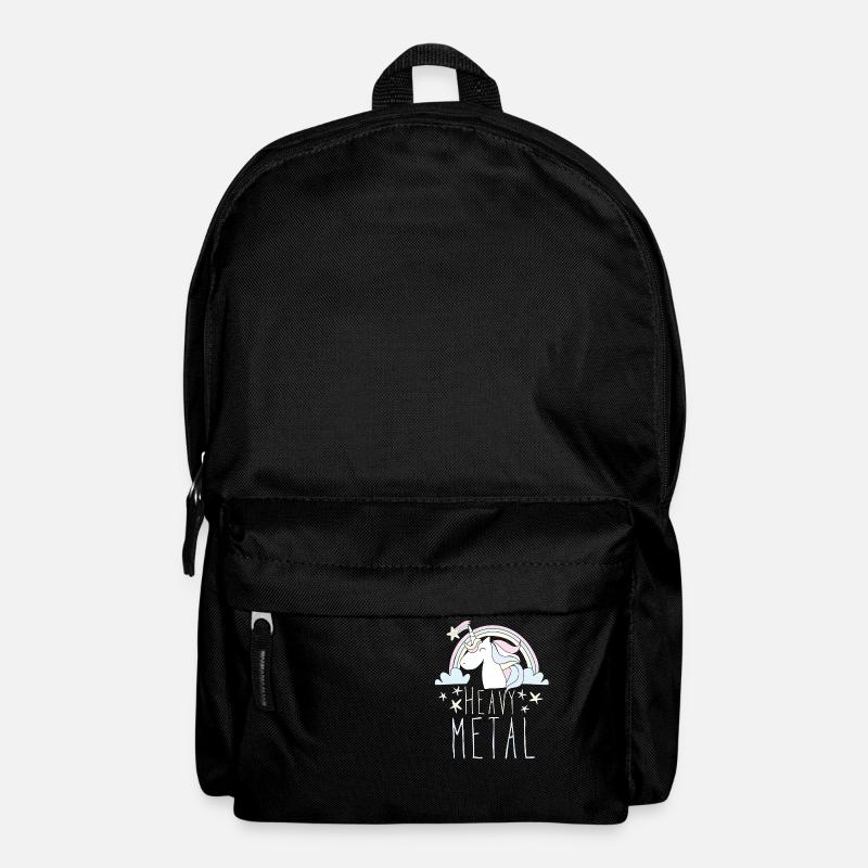 Heavy Metal Einhorn - Rucksack - Schwarz