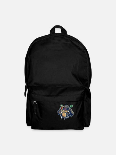 Vegan Muscle Pack Nutrition Végétalien Gorille Gesun - Sac à dos - noir