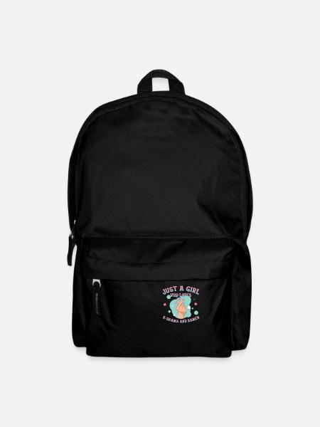 Just A Girl Who Loves K-Drama And Ramen Funny - Sac à dos - noir