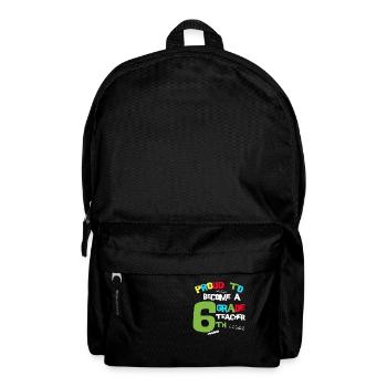 Teacher School Teacher 6th grade Primary school - Backpack - black - Front