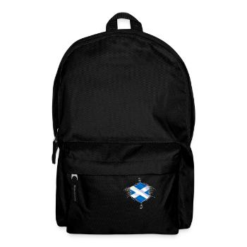 drapeau écossais fier écossais - Sac à dos - noir - Devant