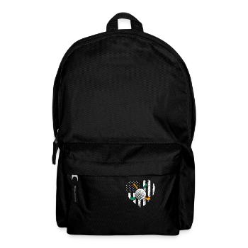 Golfeur irlando-américain St. Paddy - Sac à dos - noir - Devant
