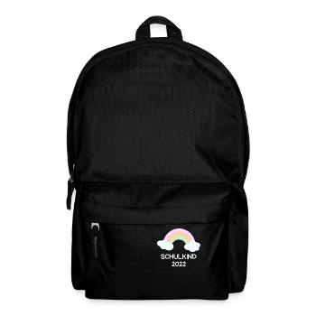 Schulkind 2022 Grundschule Schulanfang Einschulung - Rucksack - Schwarz - Vorne