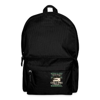 Opas spielen Bingo Coole Opas Fahren Wohnmobil Cam - Rucksack - Schwarz - Vorne