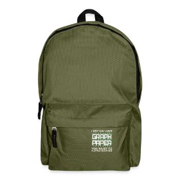 Drôle Math Art Mathématiques Étudiant Math Lover Fun - Sac à dos - vert olive - Devant
