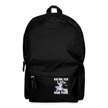 LGBTQ Pride Regenbogen War Wohl Doch Keine Phase - Rucksack - Schwarz - Vorne