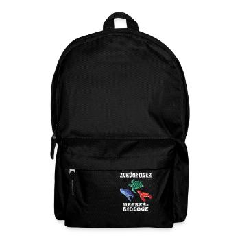 ZUKÜNFTIGER MEERES BIOLOGE - Rucksack - Schwarz - Vorne