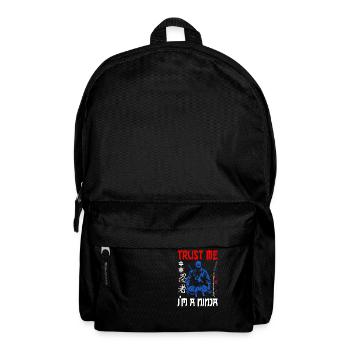 Ninja Cadeau Karaté Ninjutsu Judo Samouraï Japon - Sac à dos - noir - Devant