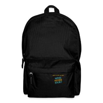 With a Body like this, who needs Hair? - Backpack - black - Front