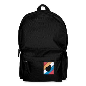 Avocado Vegan Lover Retro Veggie Diet Gift idea - Rucksack - Schwarz - Vorne