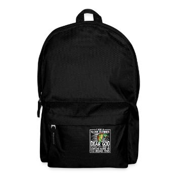 I'm a Slow Runner Turtle Funny - Backpack - black - Front