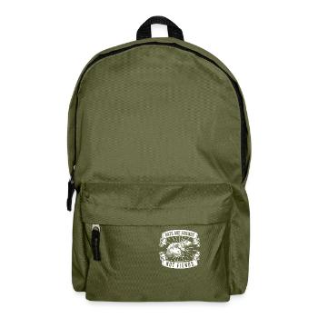 Rats Are Friends Rodent Fiends Rat Owner - Backpack - olive green - Front