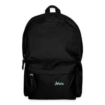 ARIANA Rainbow Minimalist Cursive - Rucksack - Schwarz - Vorne