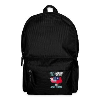 Half American Half Taiwanese - Backpack - black - Front